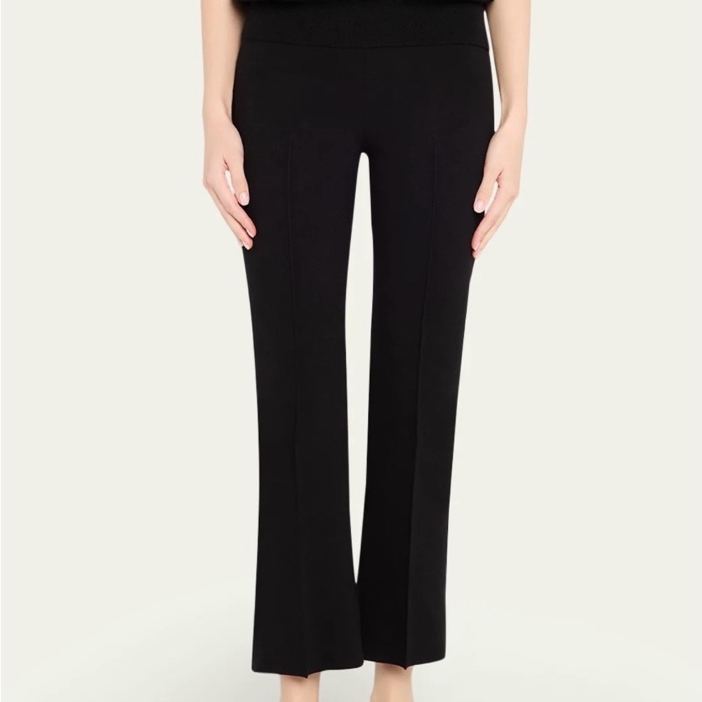 High Sport Cropped Kick Flare Pants
